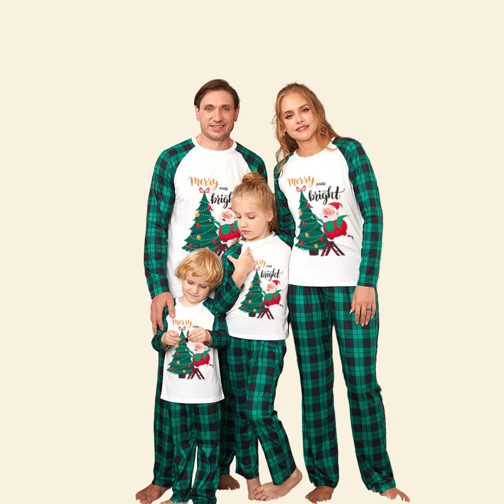 Parent-child christmas Pajamas