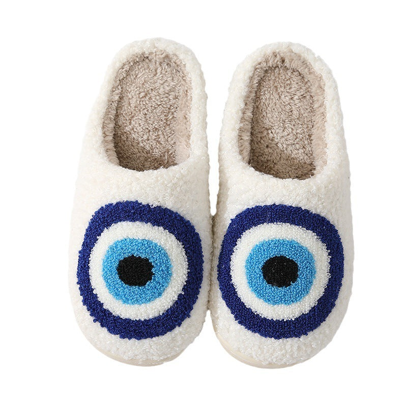 Warm Home Christmas  Cotton Slippers