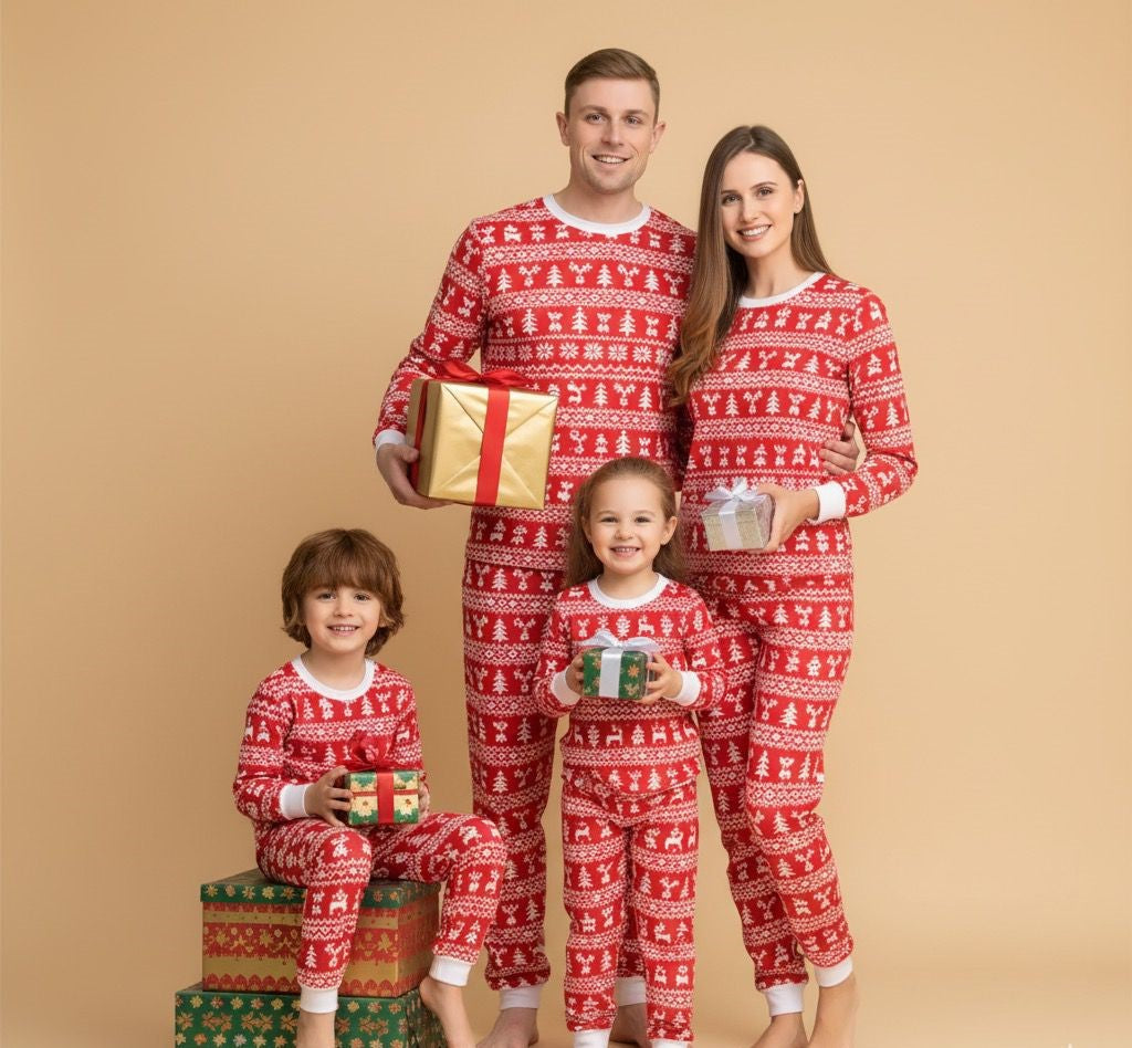 Christmas Parent-child  Pajamas Set