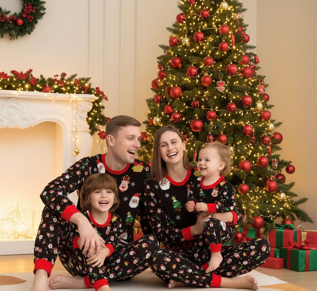 Set Christmas Pajamas For Family