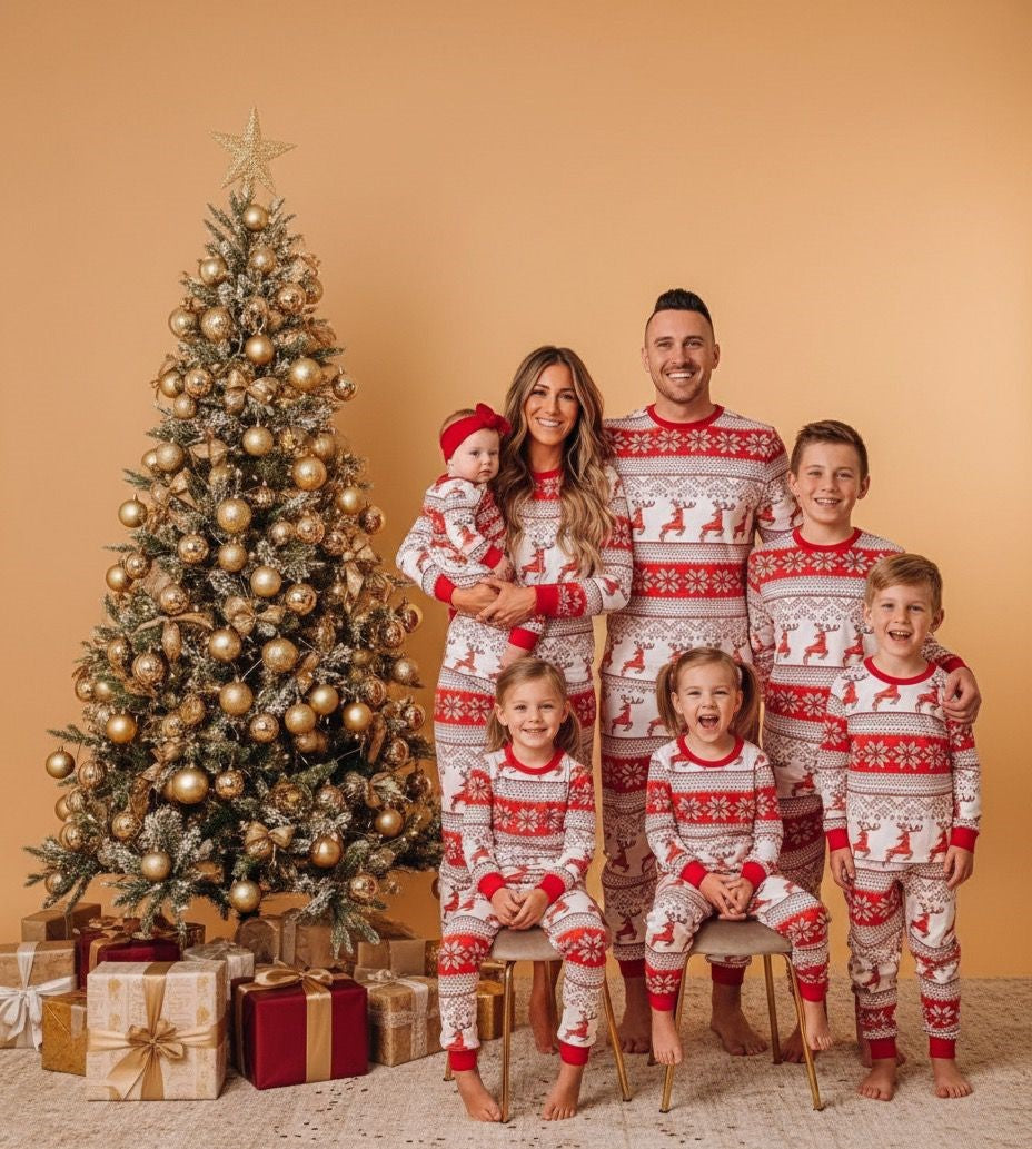 Christmas Pajamas  Family Set