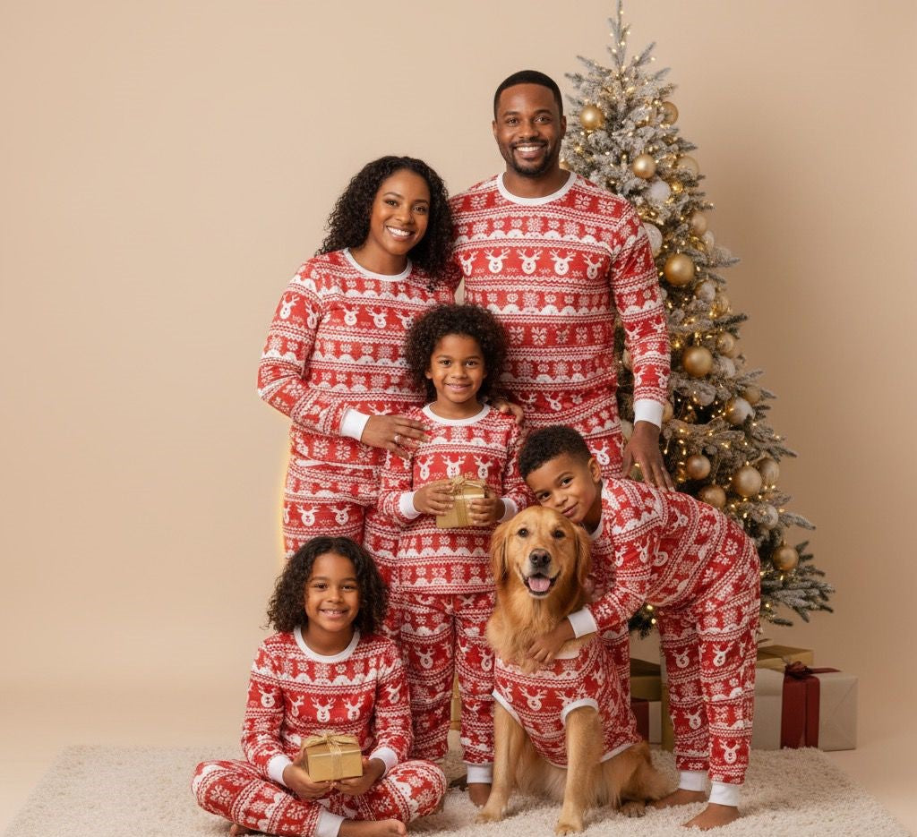 Christmas Parent-child  Pajamas Set