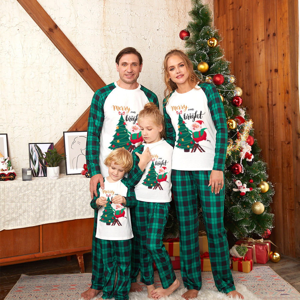 Parent-child christmas Pajamas