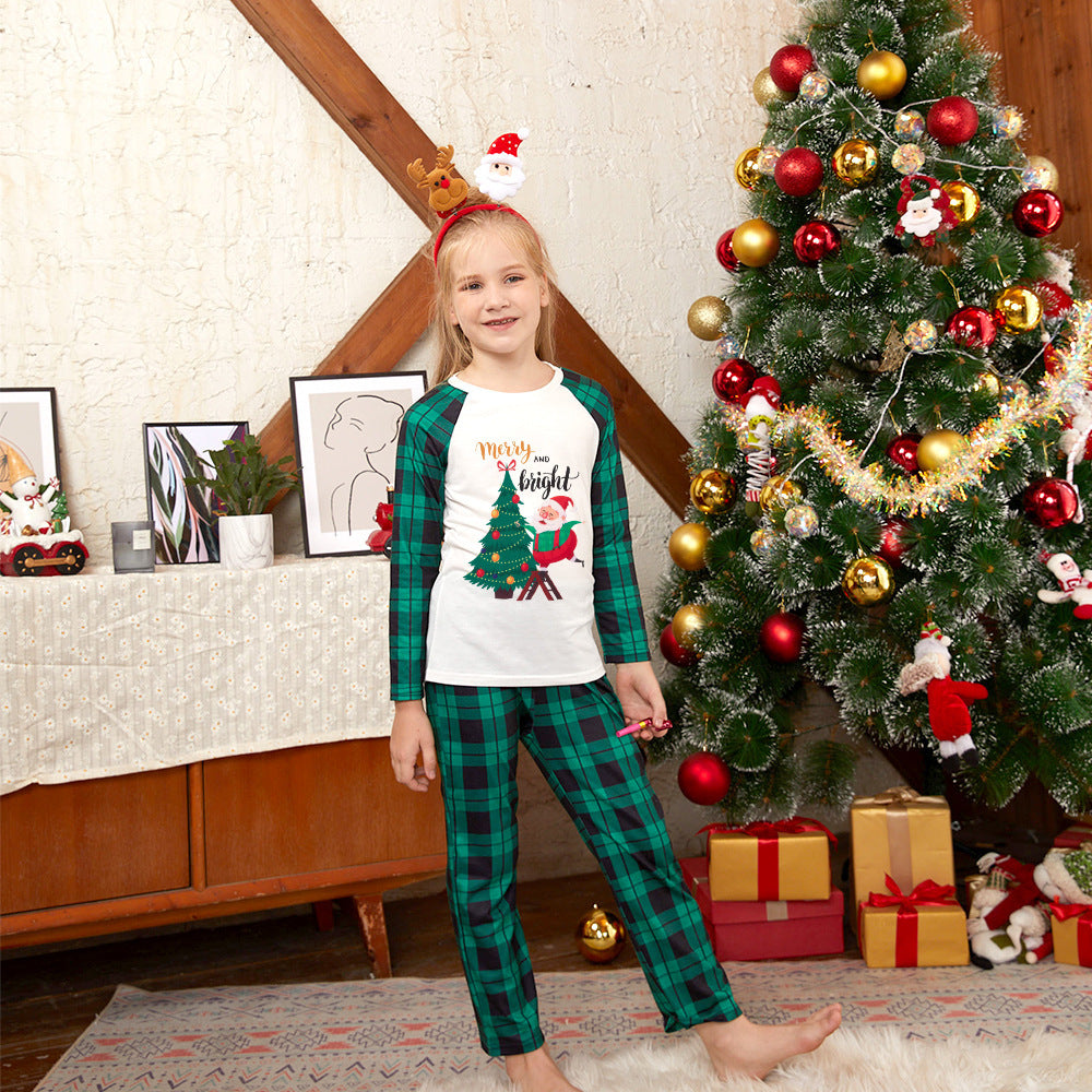 Parent-child christmas Pajamas