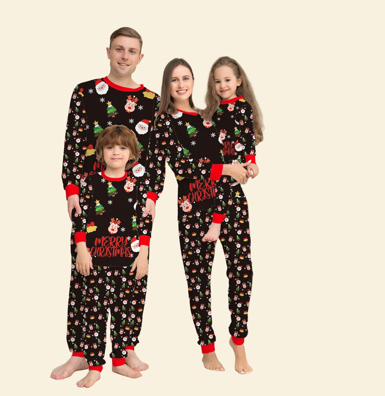 Set Christmas Pajamas For Family